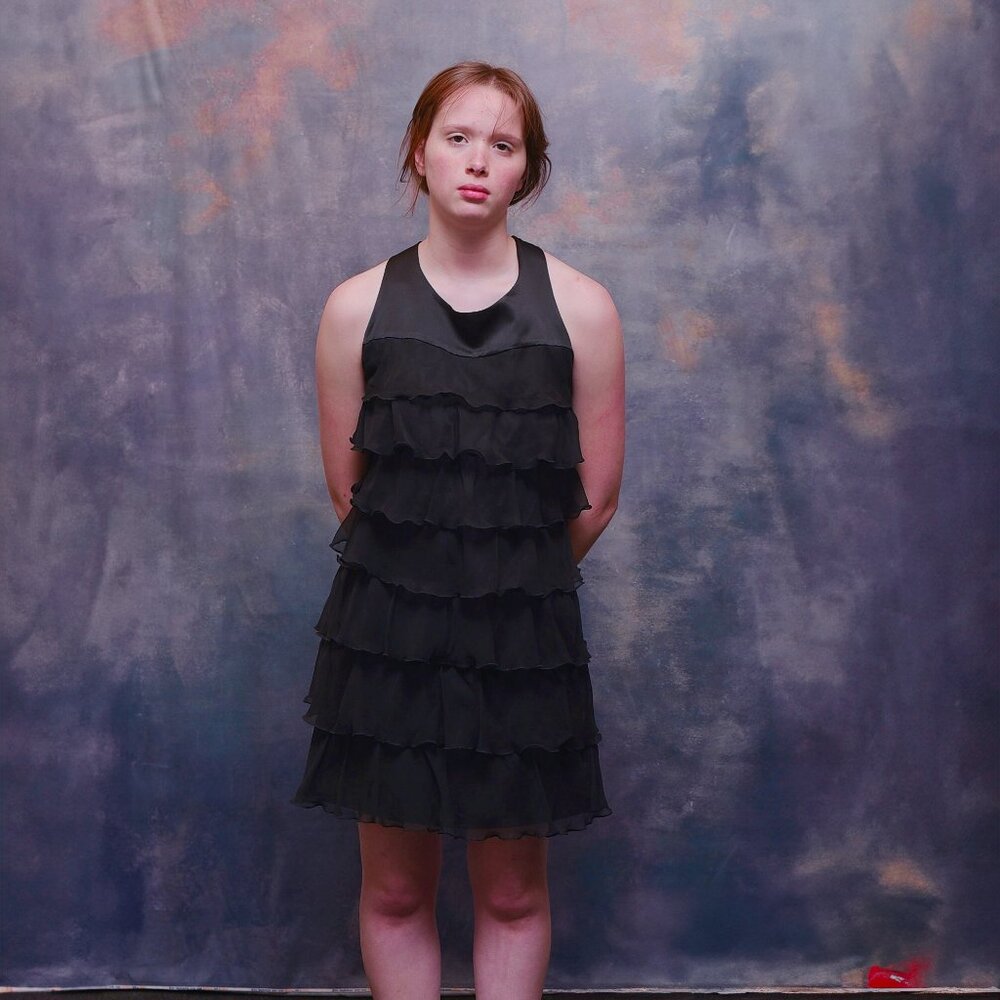 Black Elegant Dress, Brand is CuteBasic , Womens Size M